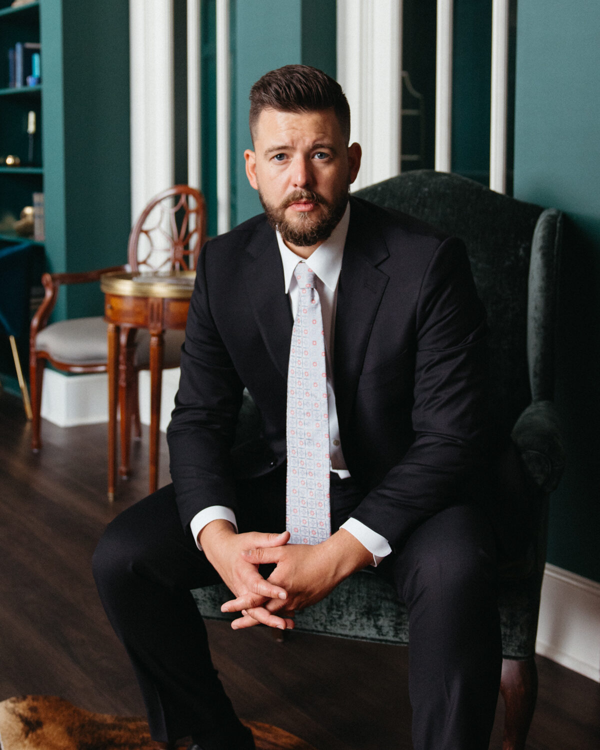 Portrait of attorney Tyler K. Vaughn