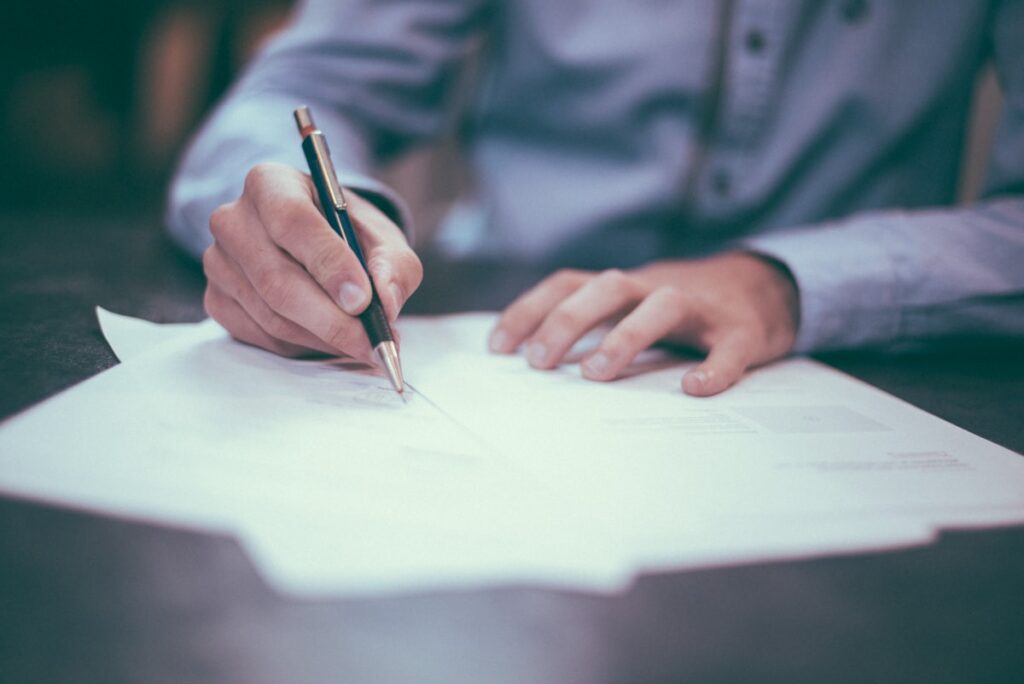 Insurance documents and recorded statement